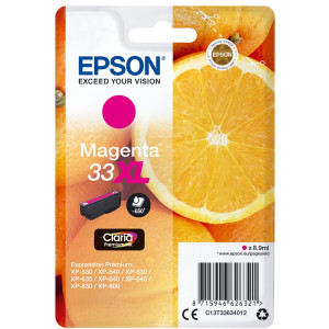 Epson Tintenpatrone 33XL Magenta (M) (ca.650 S.) - Passend fr
