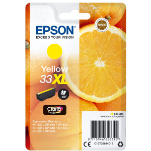 Epson Tintenpatrone 33XL Gelb (Y) (ca.650 S.) - Passend fr