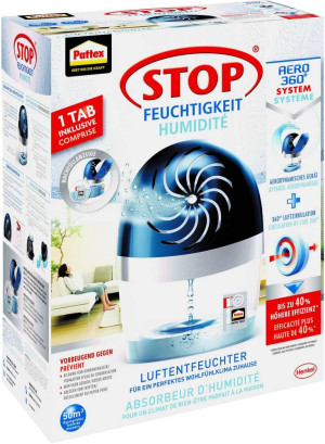 Pattex Aero360 Luftentfeuchter 50 Wei, Blau
