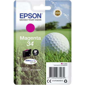 Epson Druckerpatrone T3463, 34 Original Magenta C13T34634010