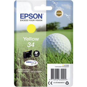 Epson Druckerpatrone T3464, 34 Original Gelb C13T34644010