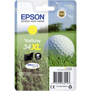 Epson Tintenpatrone 34XL Gelb (Y) (10,8ml) - Passend fr WorkForce