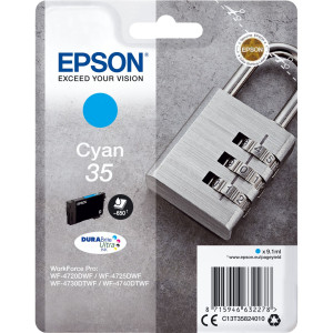Epson Druckerpatrone T3582, 35 Original Cyan C13T35824010