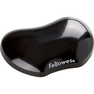 Fellowes Flex-Auflage Crystals Gel ohne Mauspad schwarz
