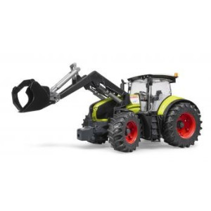 Bruder Claas Axion mit Frontlader Fertigmodell Landwirtschafts Modell