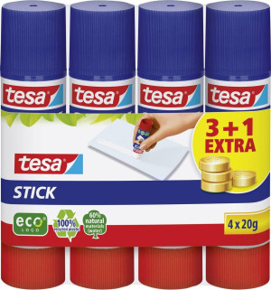 TESA Klebestift STICK 20g 57088-200-01 4St.