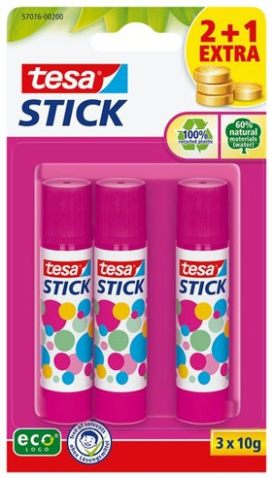 TESA Klebestift STICK 10g 57076-200-02 3St.
