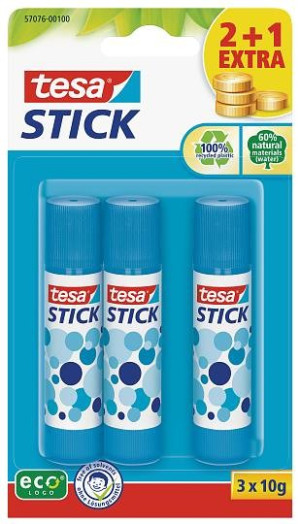 TESA Alleskleber STICK 10g 57076-100-02 3St.