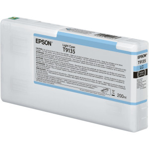 Epson Tintenpatrone light cyan T 913 200 ml              T 9135