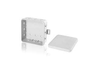 F-Tronic 7340139 Abzweigkasten (L x B x H) 75 x 75 x 40mm Lichtgrau