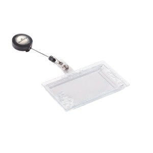 Durable 822419 Namensschild 8224 Jojo, Druckknopf-Schlaufe 10St.