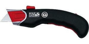 WEDO 78815 Cutter Safety Premium/78815 16,7x2x6cm schwarz/rot 1St.