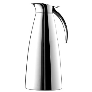 Emsa 502488 Isolierkanne, Edelstahl, 0.6 Liter, Easy Open Verschluss,
