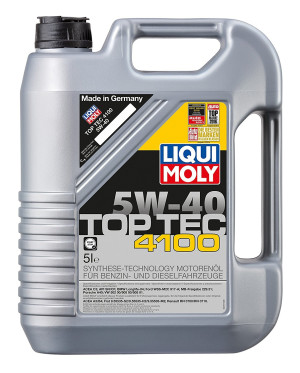 Liqui Moly 5W-40 TOP TEC 4100 3701 Motorl 5l