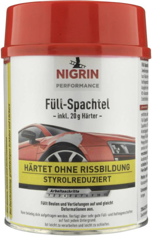 Nigrin Performance 72111 Fll-Spachtel 1kg