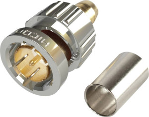 Hicon BNC0.8/3.7-6G BNC-Steckverbinder Stecker, gerade 75 1St.