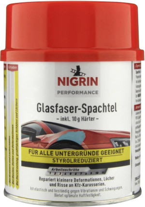 Nigrin Performance 72114 Glasfaser-Spachtel 500g