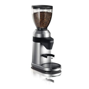 Graef CM800EU CM800EU Kaffeemhle Silber, Schwarz Stahl-Kegelmahlwerk
