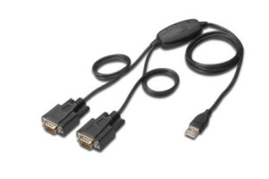 Assmann DIGITUS USB 2.0 zu 2x RS232-Kabel