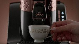 Arzum Okka Mokka-Automat Schwarz, Silber