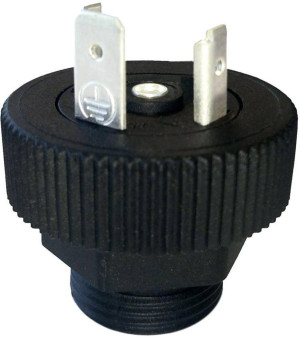 HTP Ventilstecker BGRN Schwarz Pole:2 + PE BGRN02000-PG11 Inhalt