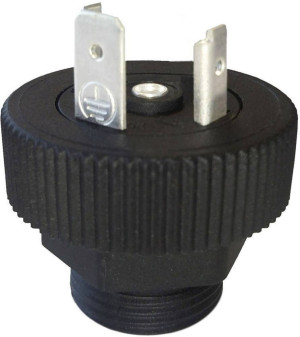 HTP Ventilstecker BGRN Schwarz Pole:2 + PE BGRN02000-M20 Inhalt