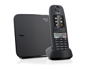 Gigaset E630 int. Grotastentelefon schnurlos IP65 - schwarz