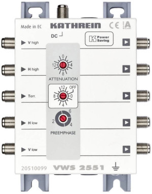 Kathrein VWS 2551 SAT-Verstrker 4-fach 16 dB