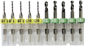 Bungard 81006 Leiterplatten-Bohrerset Inhalt 10St.