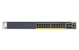 Netgear GSM4328PB 28-Port PoE+ SFP+ Switch IPv6 - Passend fr