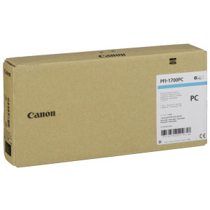 Canon Original PFI-1700PC Druckerpatrone - cyan hell 700ml