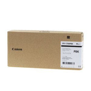 Canon Original PFI-1700PBK Druckerpatrone - fotoschwarz 700ml