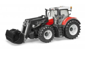 Bruder Steyr 6300 Terrus CVT mit Frontlader Fertigmodell