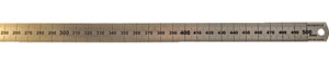 Rumold 323705 Lineal Edelstahl Silber 50cm