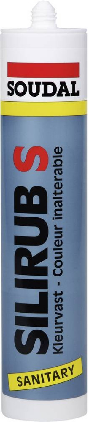Soudal Silirub S Silikon Herstellerfarbe Schwarz 9533 300ml