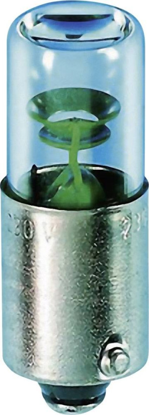 Barthelme 00022030 Glimmlampe 115V BA9s Klar 1St.