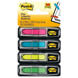 Post-it Haftmarker 7000144925 Pink, Orange, Limonengrn, Aquablau