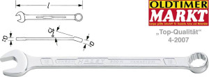 Hazet 600N-6 Ring-Maulschlssel 6mm