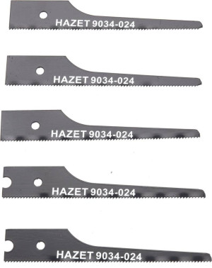 Hazet 9034P-024/5 Stichsgeblatt-Satz 5tlg. 5St.