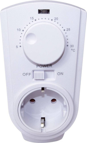InterBr 8141-008.01 Raumthermostat Zwischenstecker 1St.