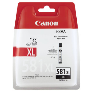 Canon Tintenpatrone CLI-581XL schwarz (ca. 2280 Seiten) - Passend f