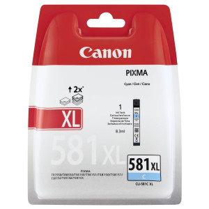 Canon Tintenpatrone CLI-581XL cyan (ca. 519 Seiten) - Passend fr