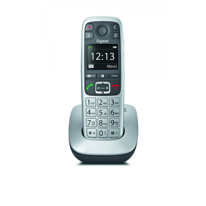Gigaset E560 int. Grotasten-Schnurlostelefon - platin