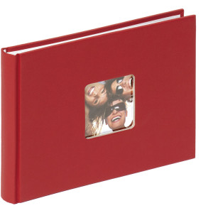 Walther Fun rot            22x16 40 Seiten Buchalbum       FA207R