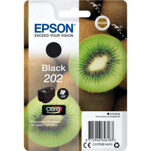 Epson Tintenpatrone 202 Black (250 Seiten) - Passend fr XP-6000, XP-