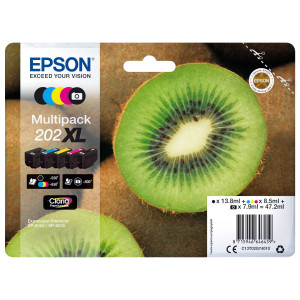 Epson Tintenpatronen Multipack 202XL - Passend fr XP-6000, XP-6005,