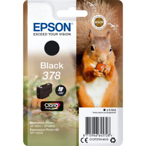 Epson Druckerpatrone T3781, 378 Original Schwarz C13T37814010