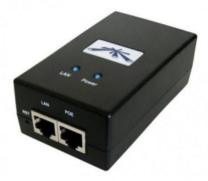 Ubiquiti POE Adapter (POE-24-12W) [kompatibel mit vielen Ubiquiti PoE-