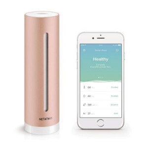 Netatmo Healthy Home Coach NE1020ZZ Thermo-/Hygrometer App basierend