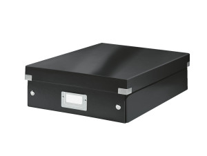Leitz Aufbewahrungsbox Schwarz (B x H x T) 281 x 100 x 370mm 1St.